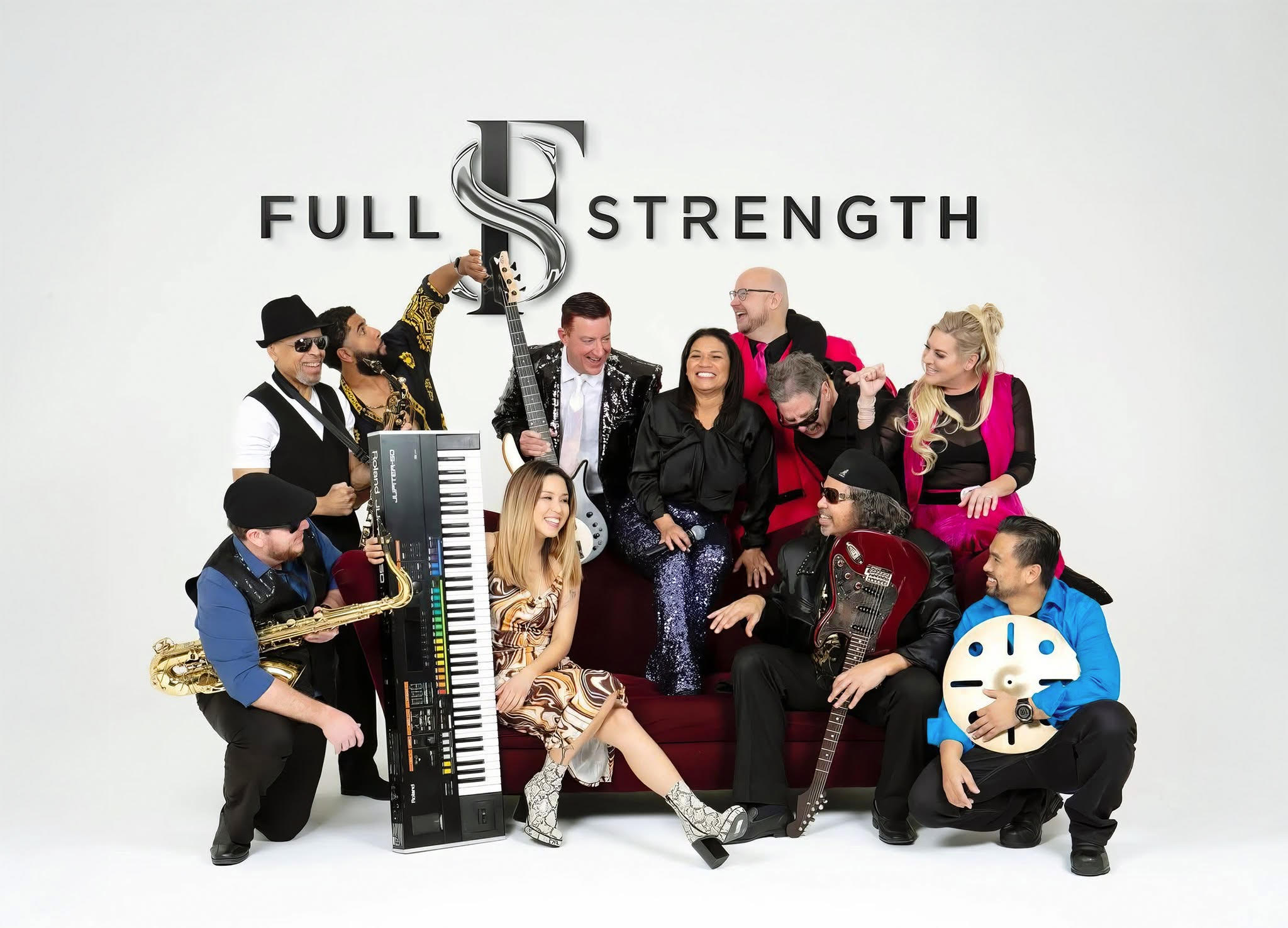 Full Strength, the live band performing at the Guardians' Gathering