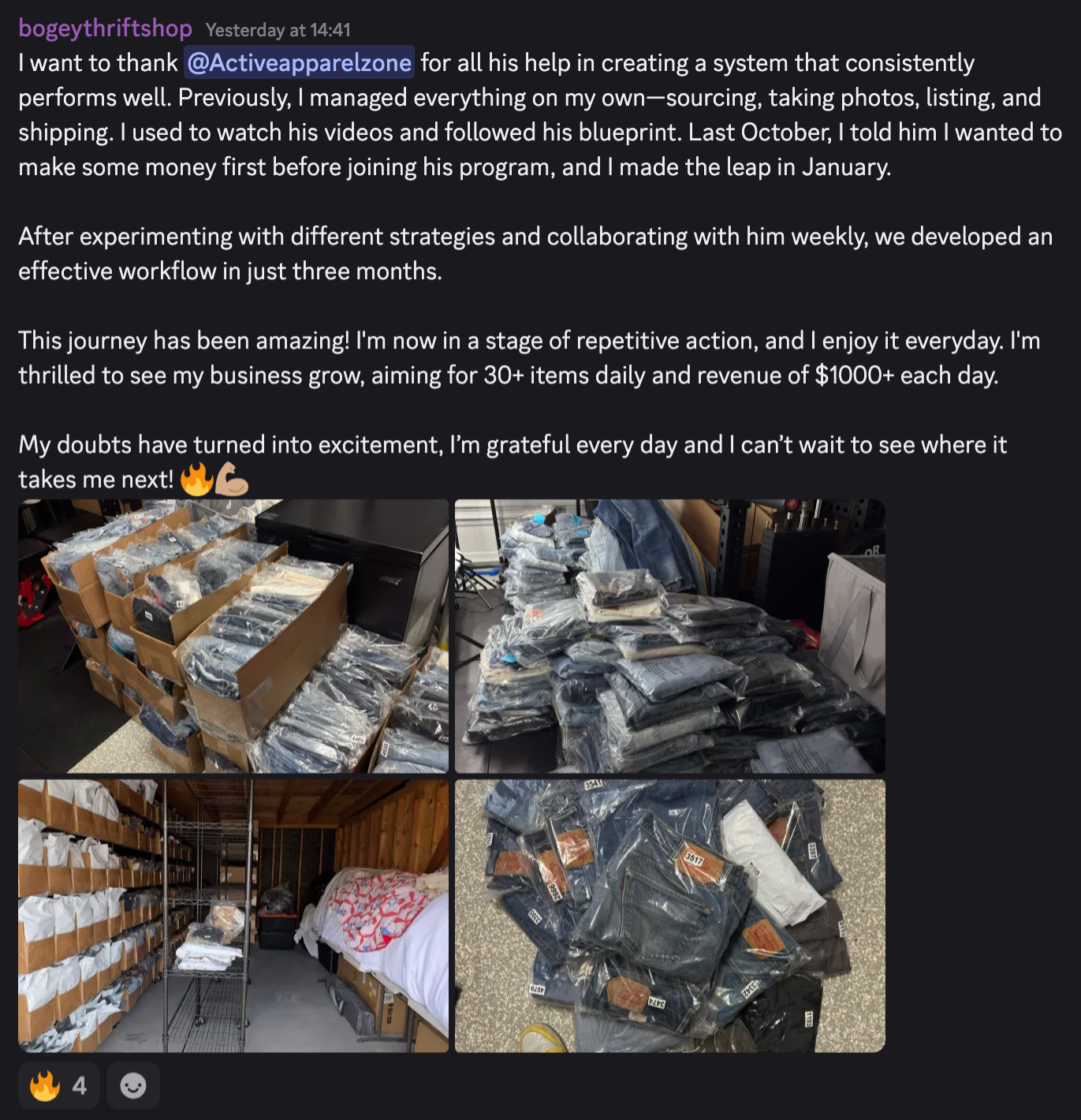 Community win