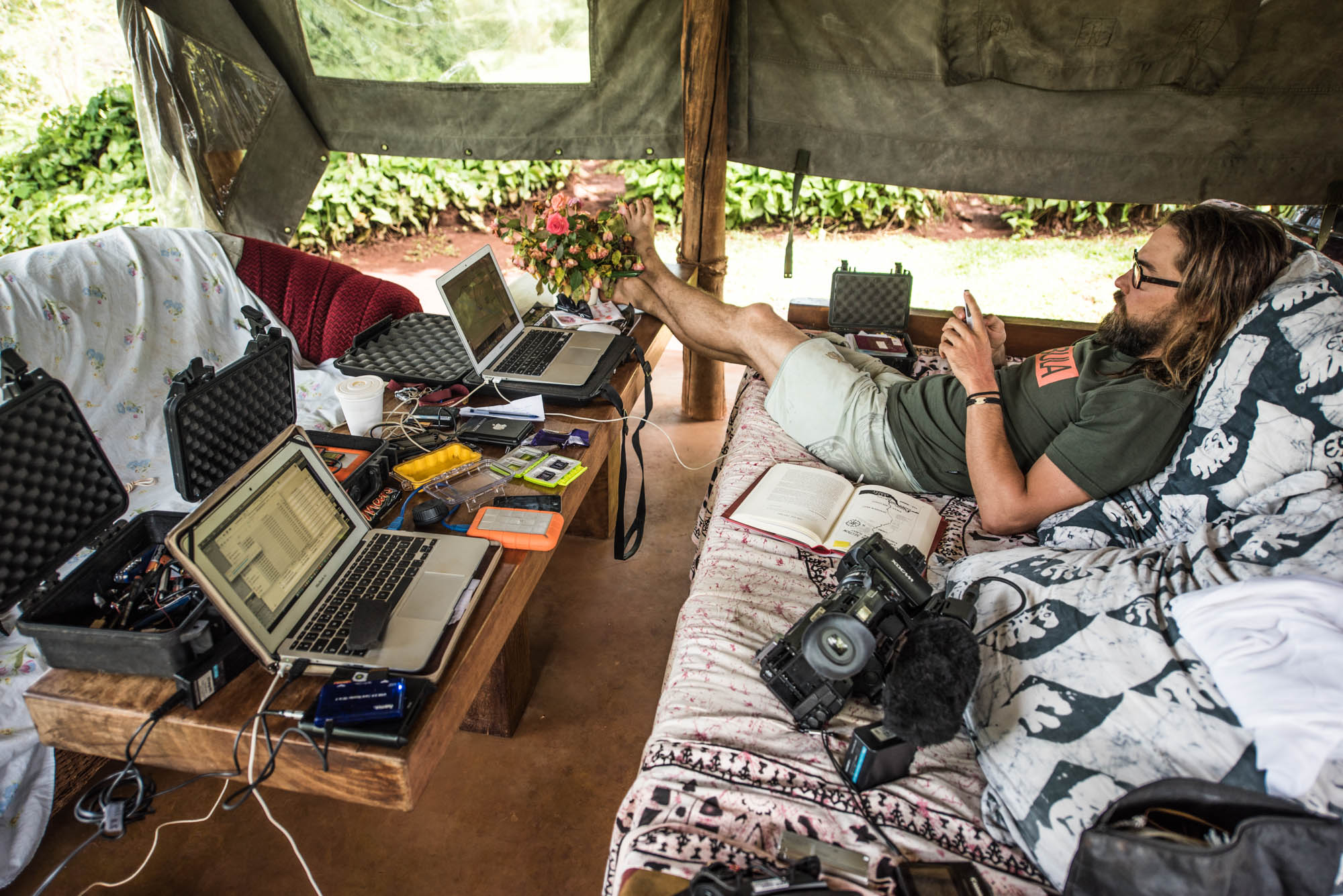 Basecamp am Nil