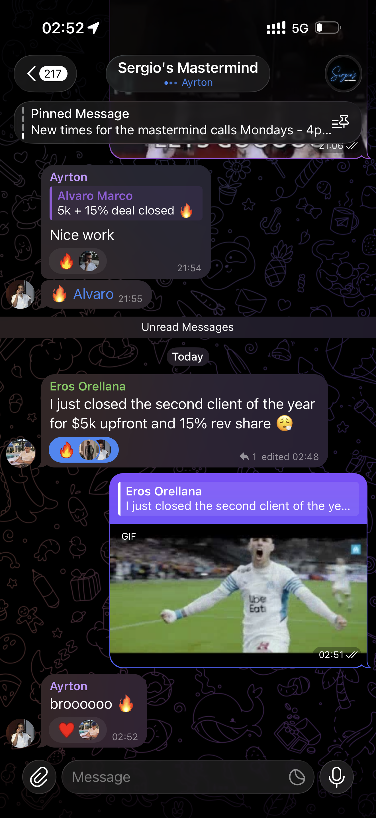 Student win