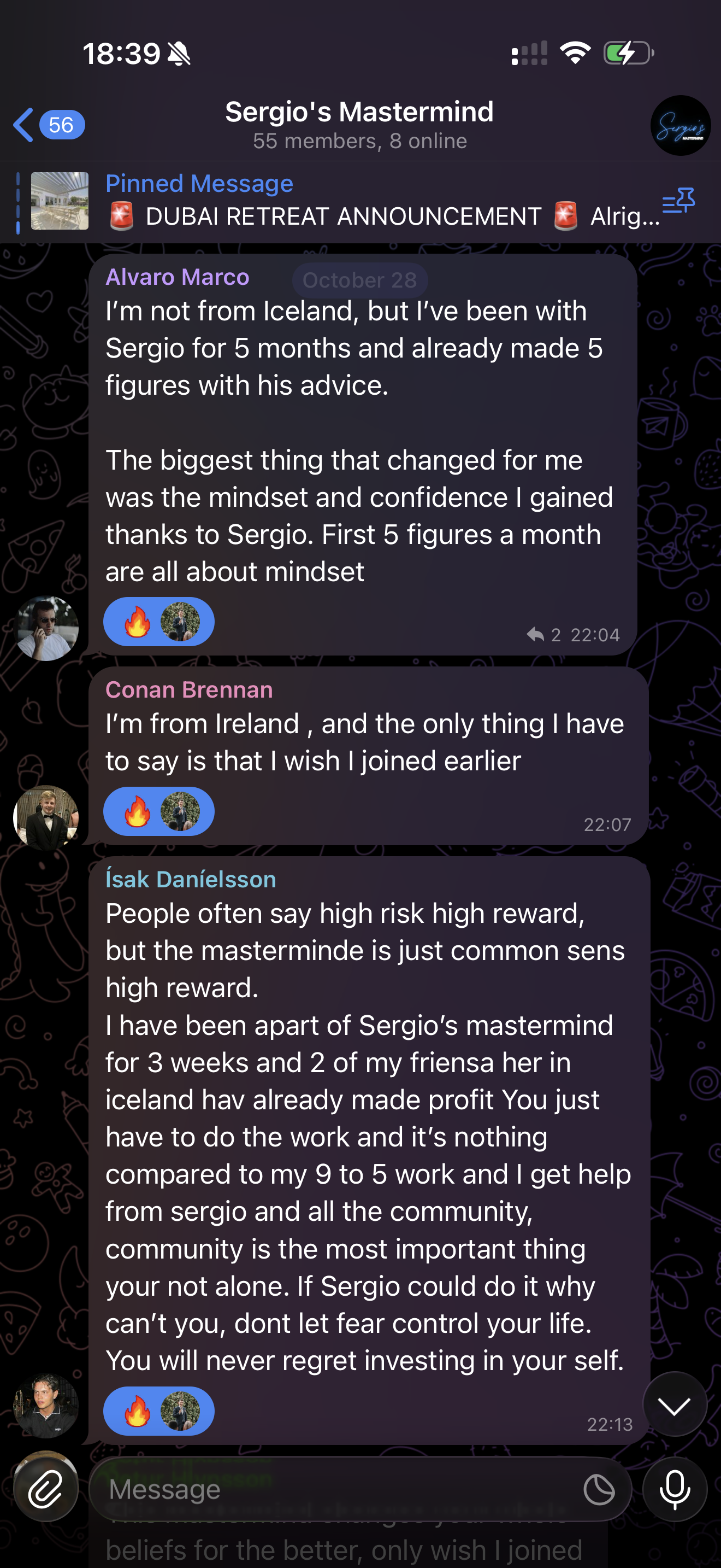 Student win
