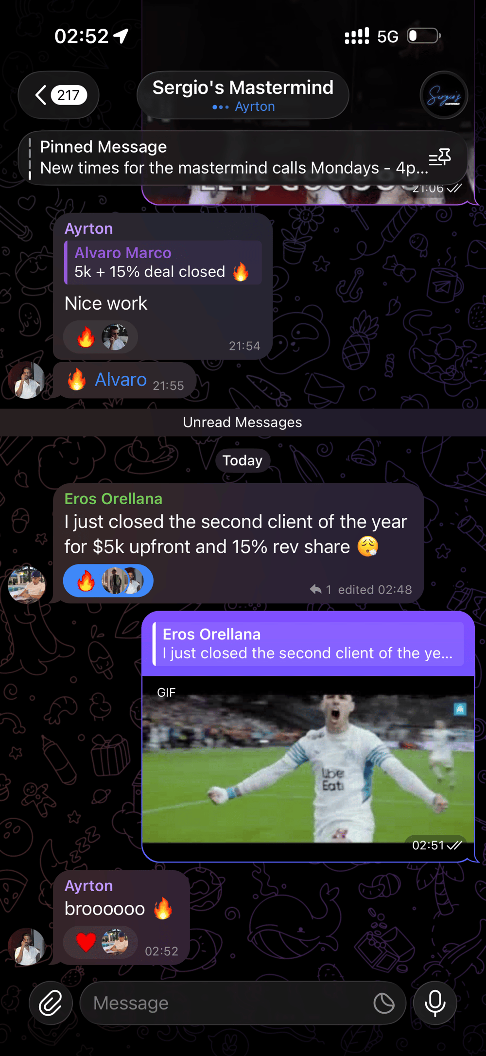 Student win