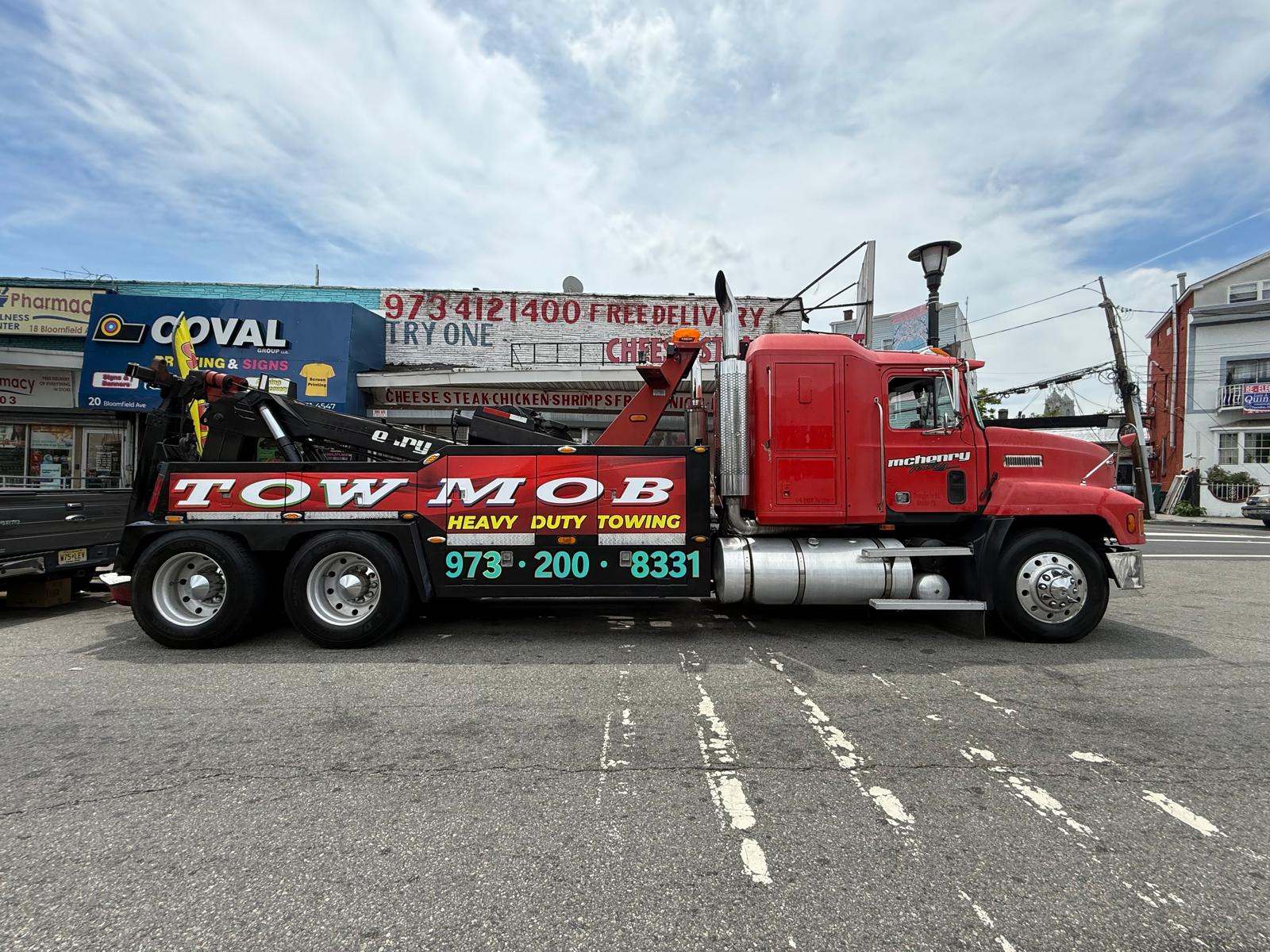 Heavy-Duty Towing Truck Wrap in New Jersey - Image 2