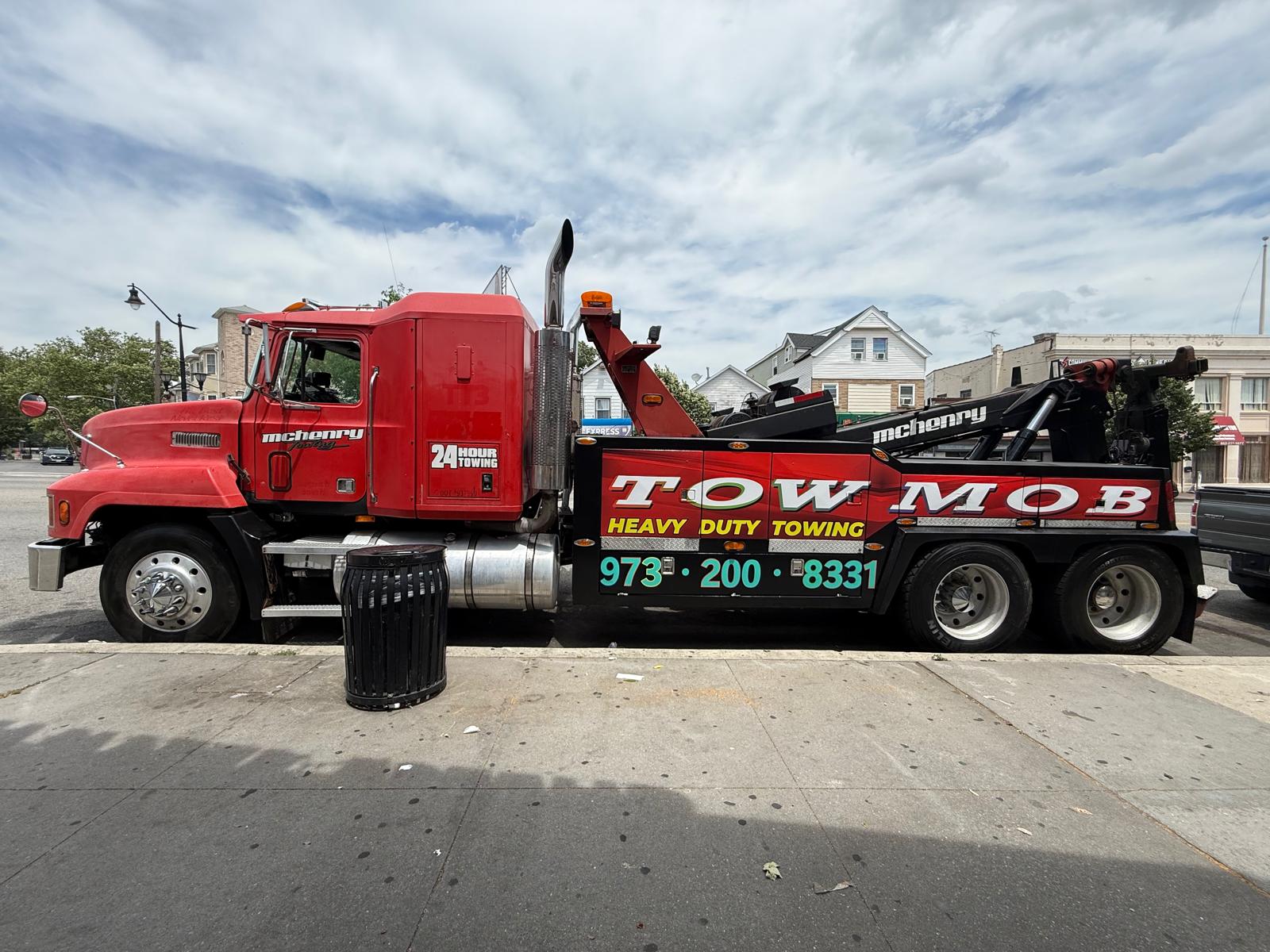 Heavy-Duty Towing Truck Wrap in New Jersey - Image 1