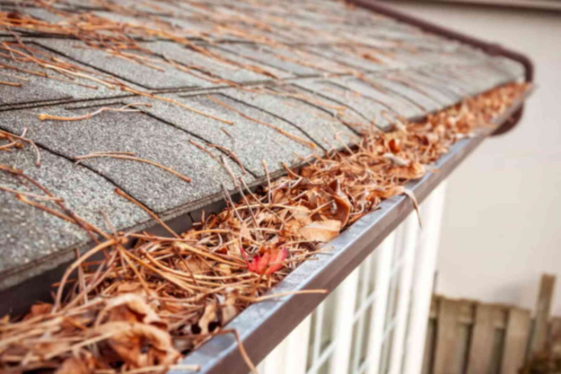 Professional gutter cleaning &mdash; Crystal Clear Window Cleaning