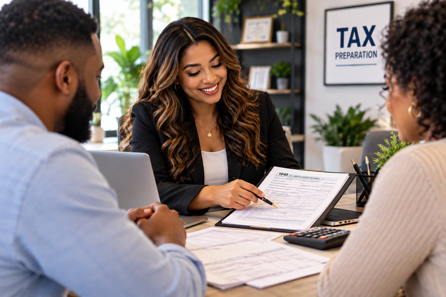Personal tax preparation services