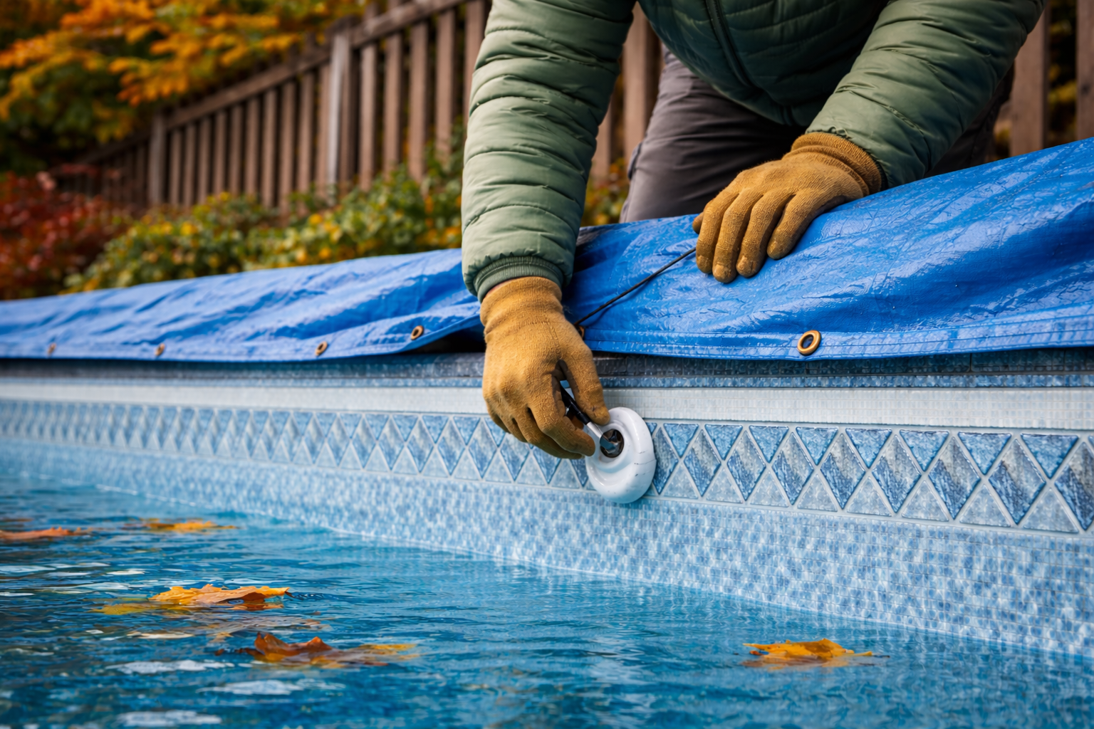 Fermeture de piscine — Caravelle