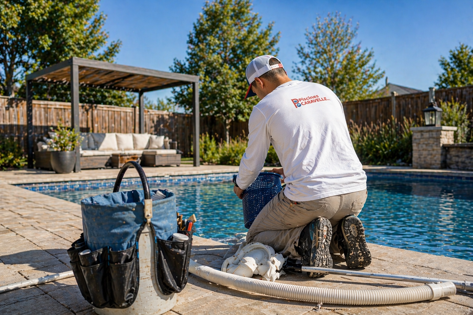 Appel de service piscine Caravelle