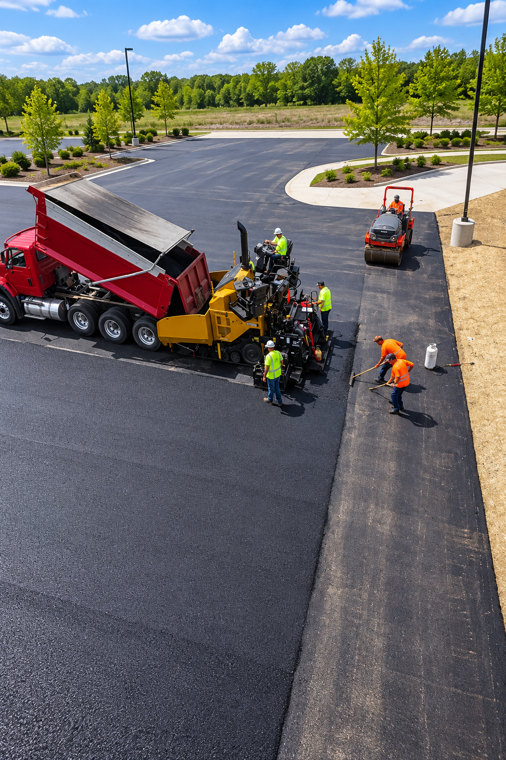 Huntington Asphalt Line Striping