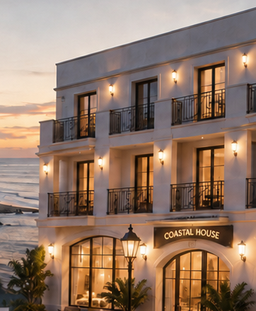 Coastal boutique hotel