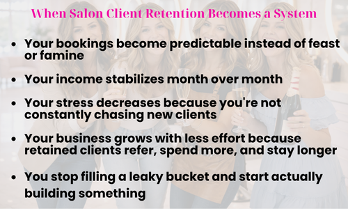 When Salon Client Retention Becomes a System