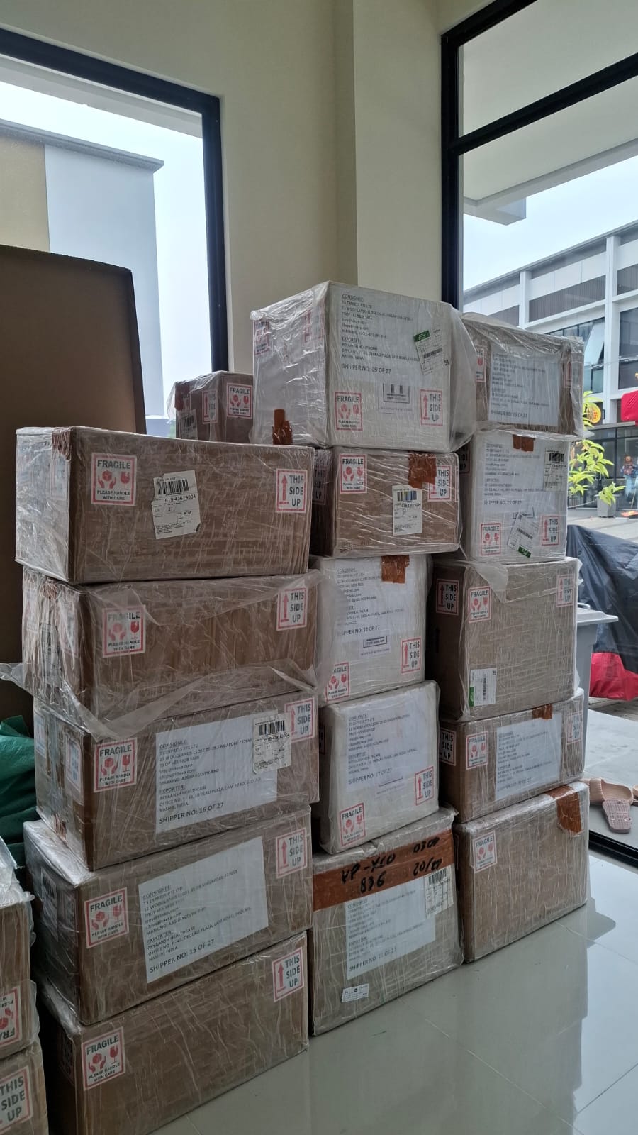 XCO customer shipment review