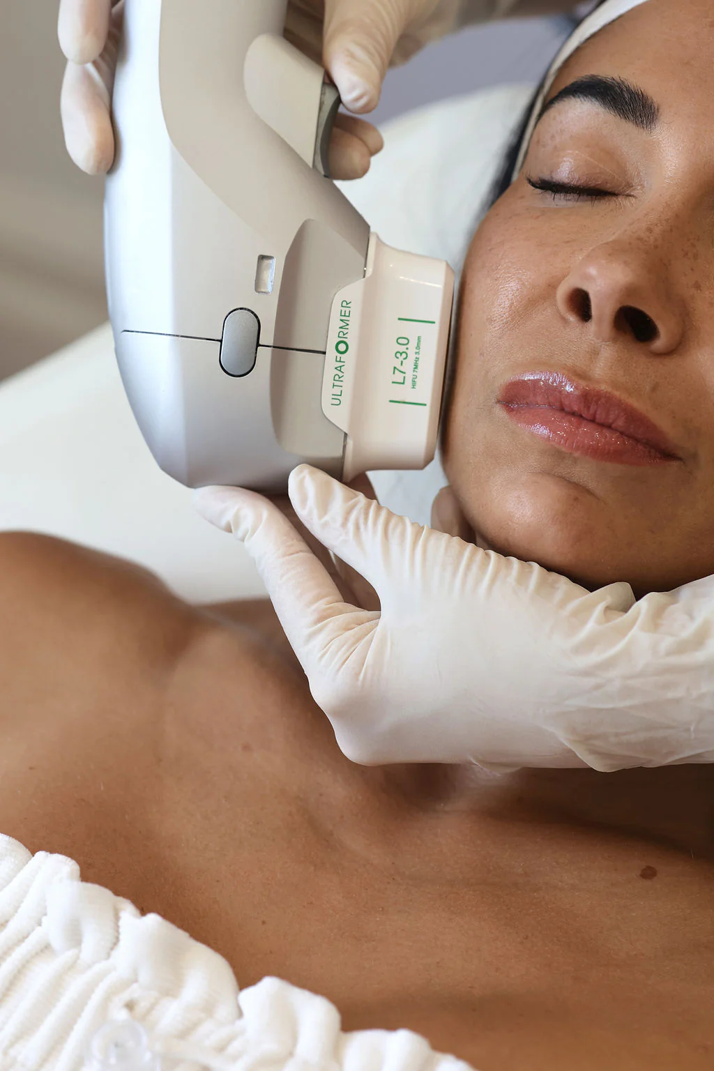 Facial treatment at Confiderm Skin Care