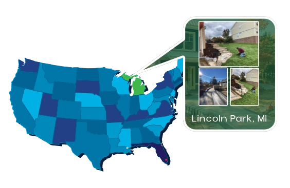 Map of Gonzalez Services INC coverage area in Lincoln Park, MI
