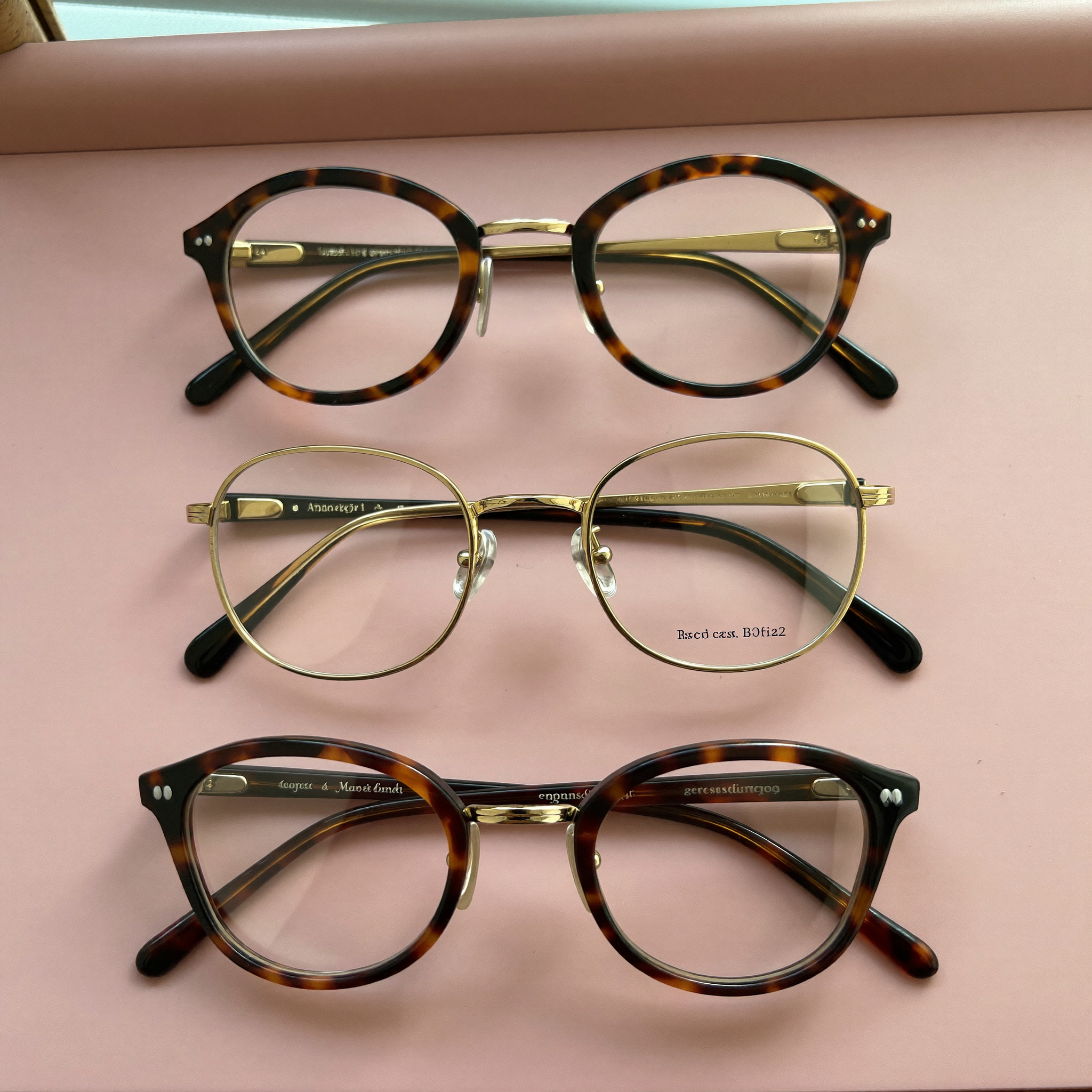 Collection of pre-owned optical eyeglass frames