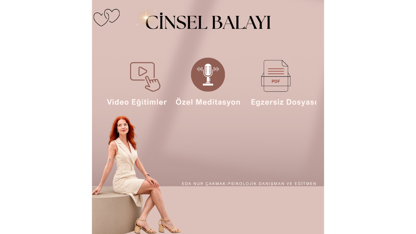 Cinsel Balayı içeriği: Video Eğitimler, Özel Meditasyon, Egzersiz Dosyası