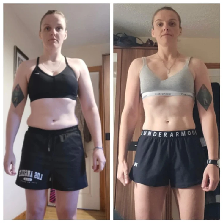 Client before and after 1