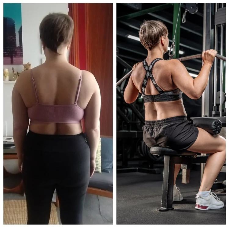 Client before and after 4