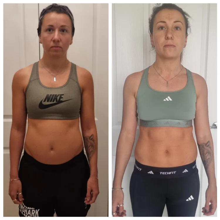 Client before and after 6