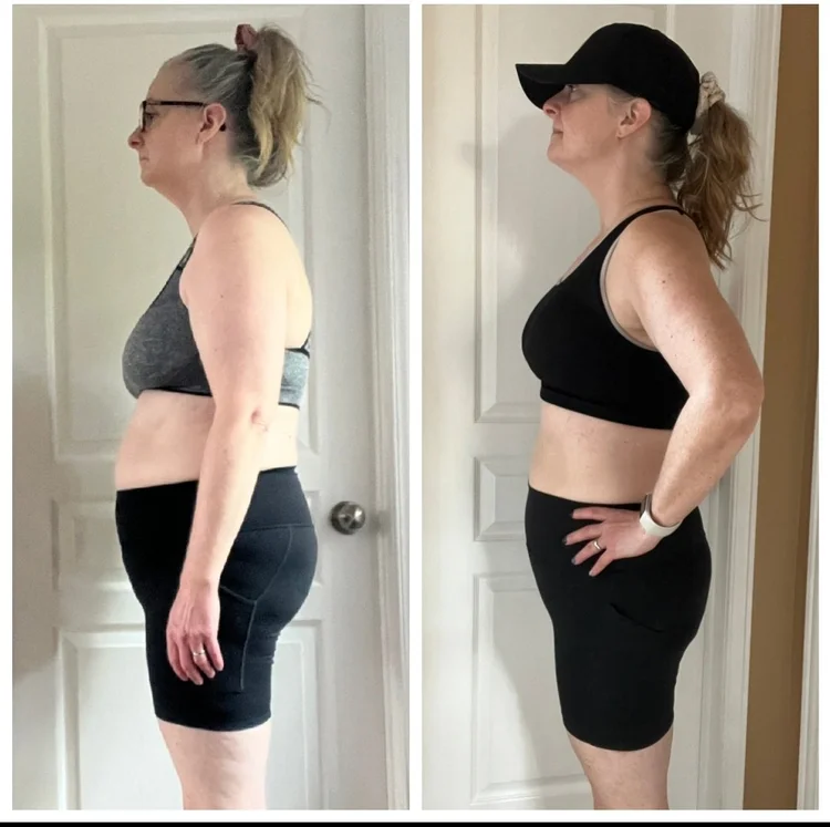 Client before and after 8
