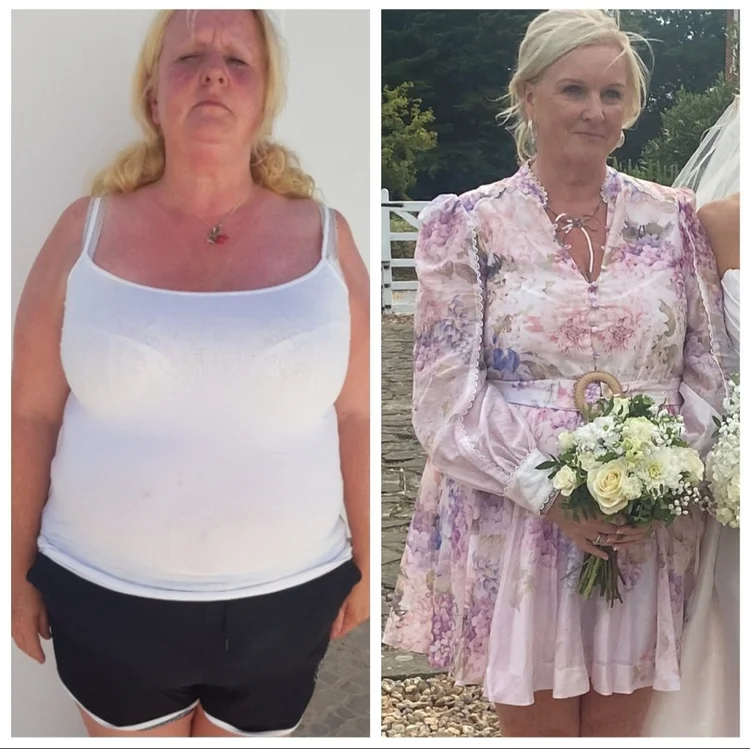 Client before and after 10