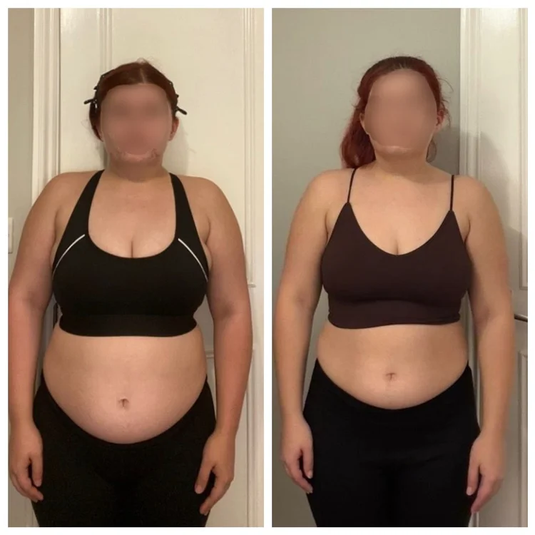 Client before and after 15
