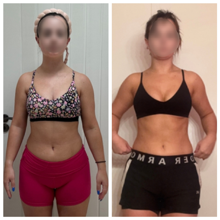 Client before and after 16