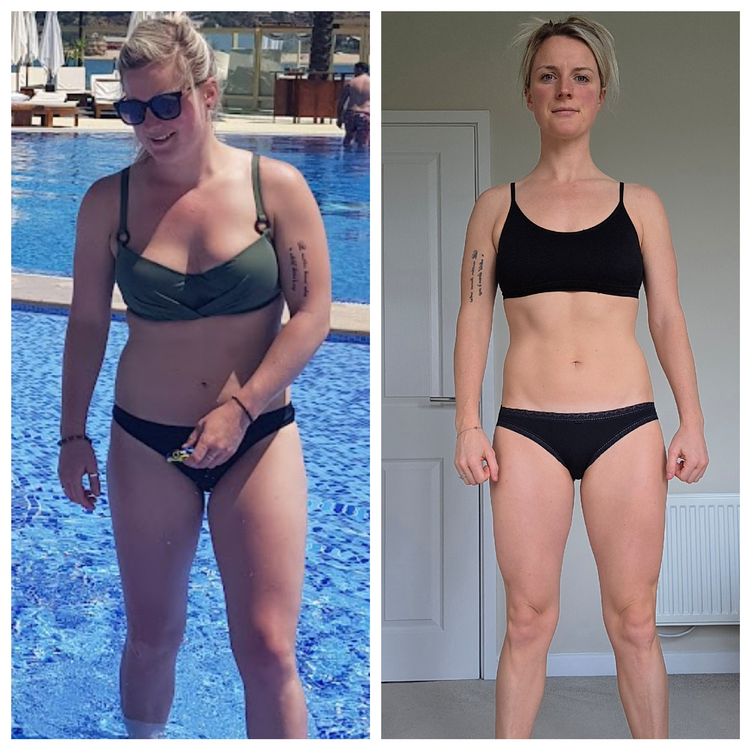 Client before and after 19