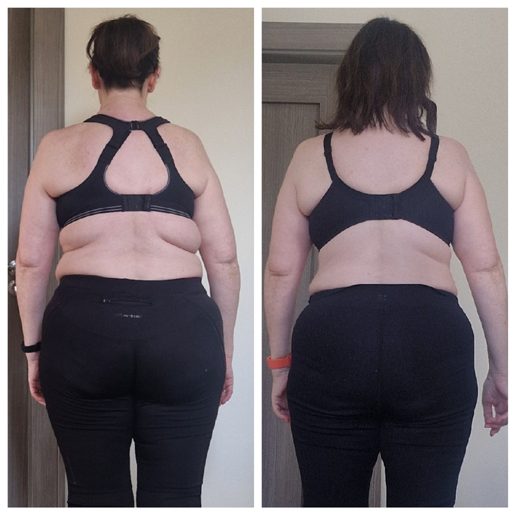 Client before and after 18