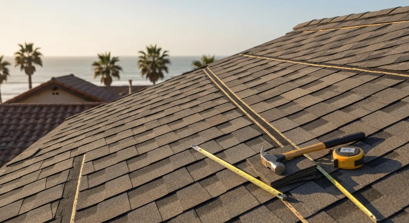 New roof installation in Venice