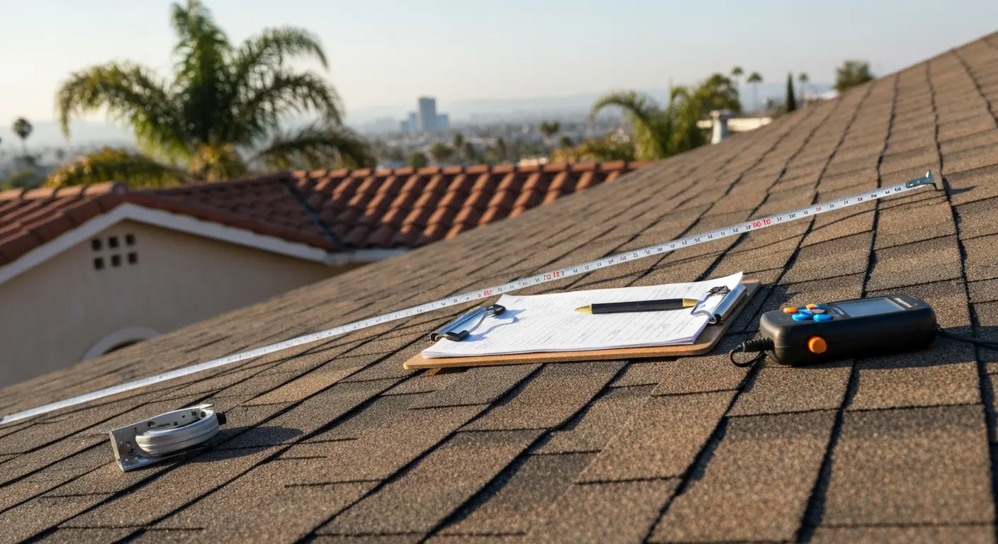 Roof inspection North Hollywood