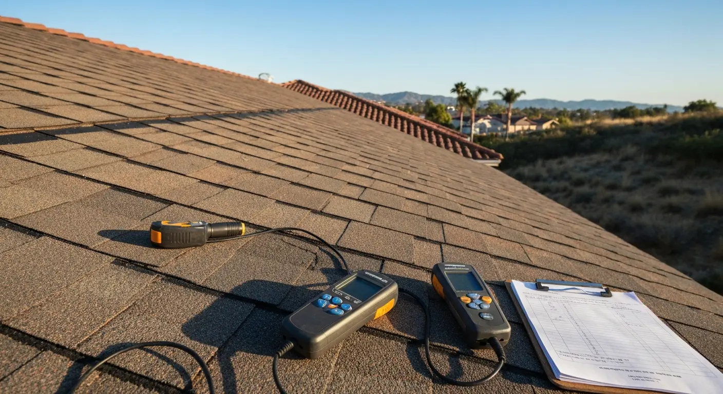 Roof repair and leak detection
