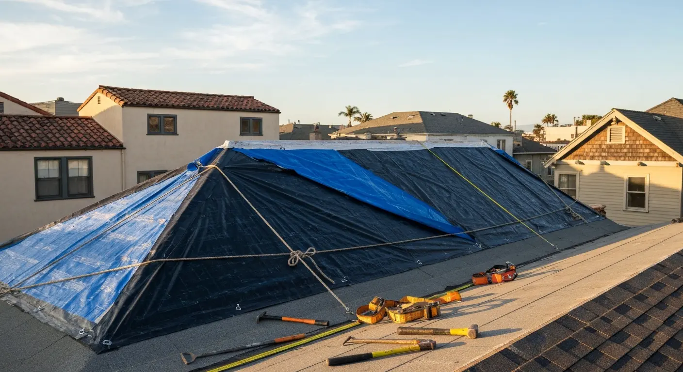 Emergency roof repair in Venice