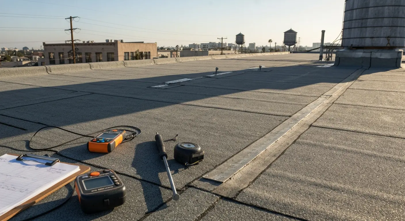 Roof inspection and maintenance Downtown LA