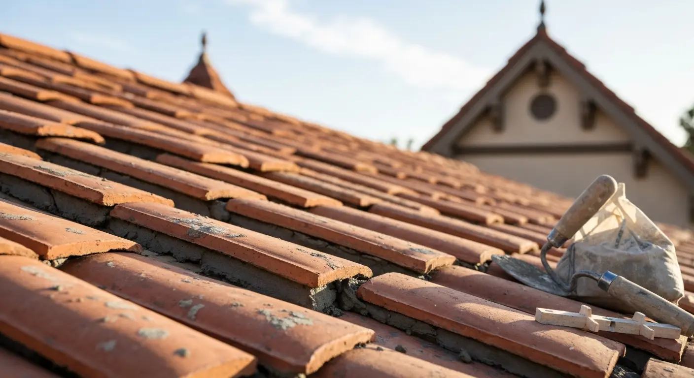 Tile roof project