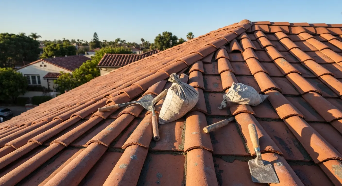 Tile roof maintenance and replacement