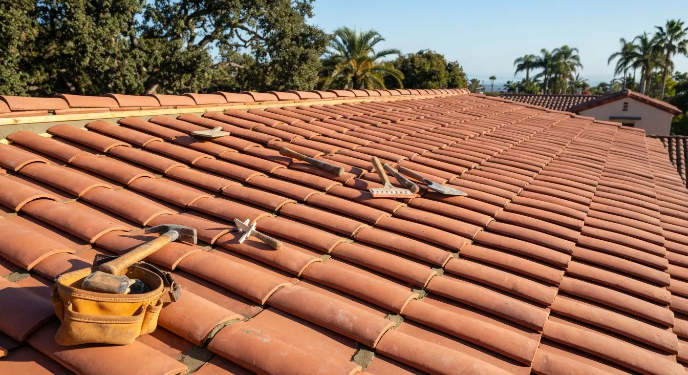Tile roof repair and installation