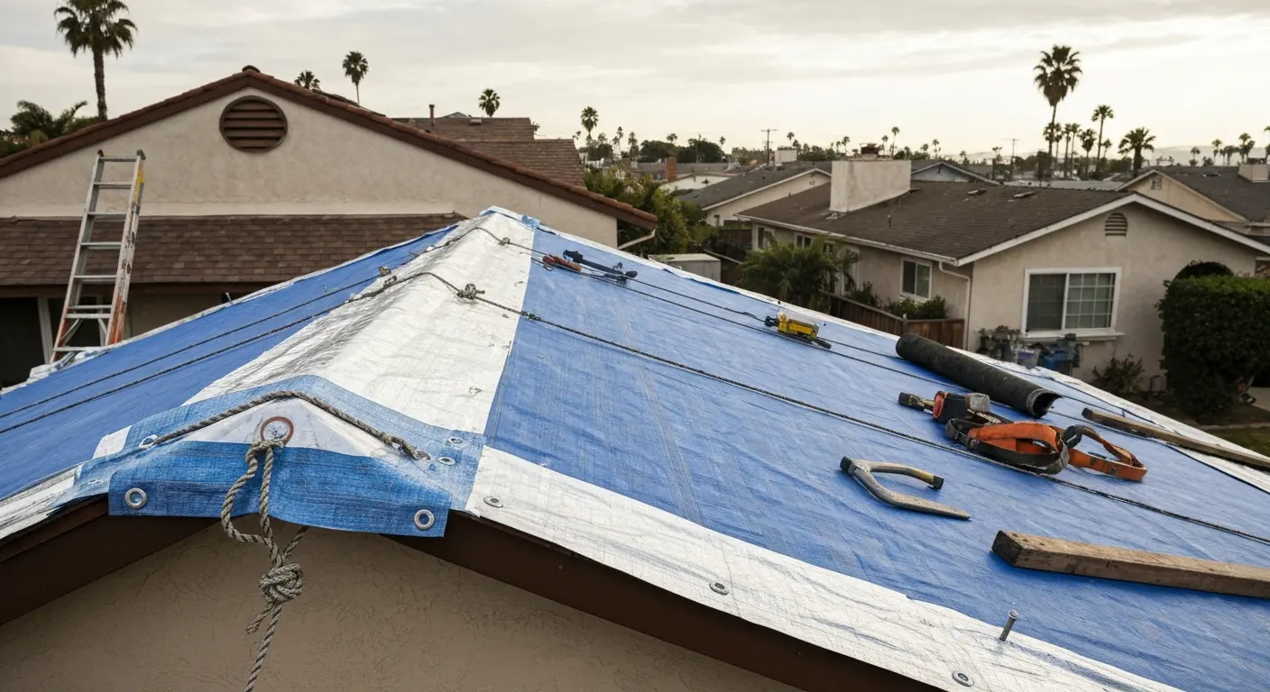 Emergency roof repair