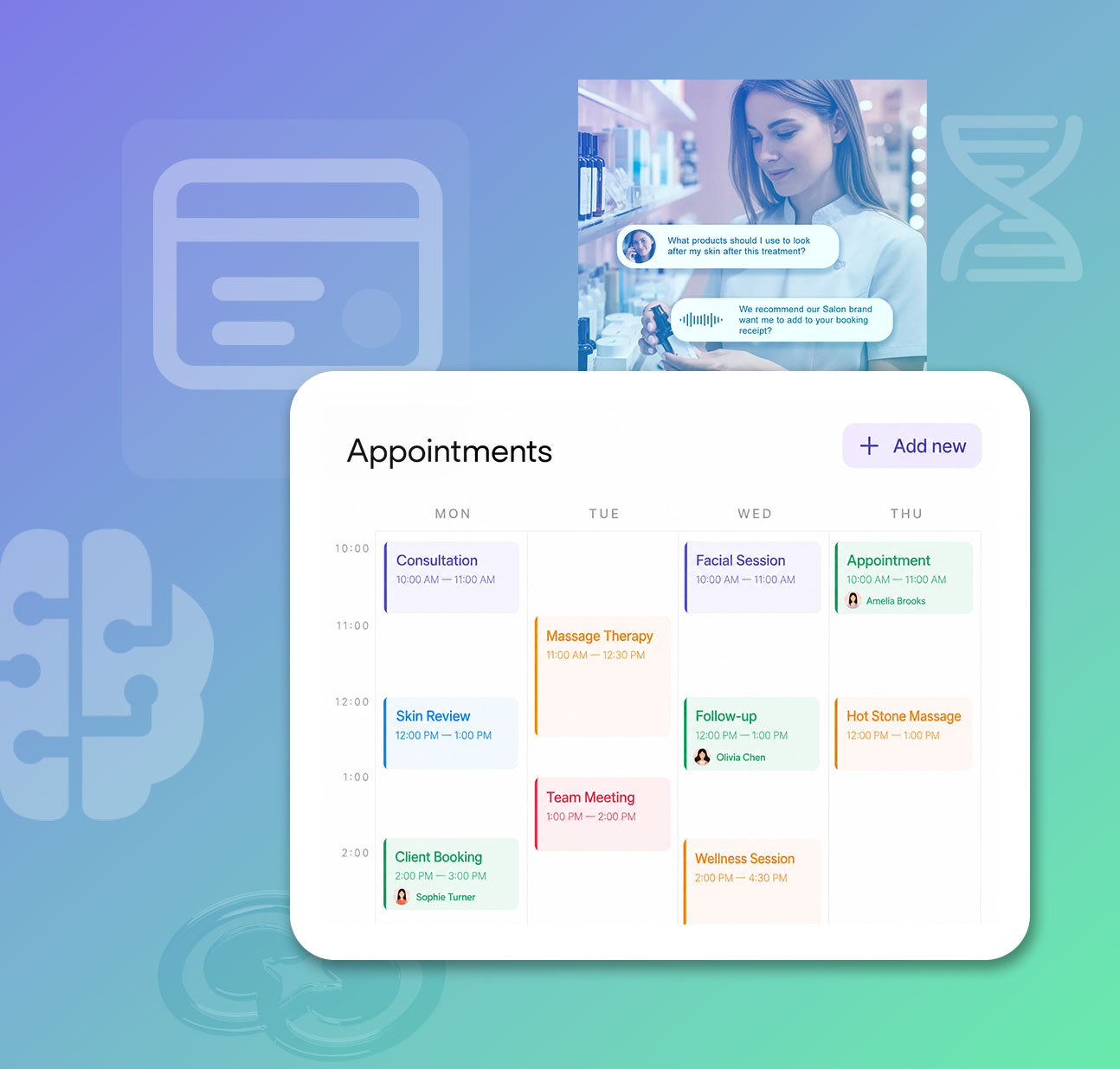 Manage bookings and promote sales