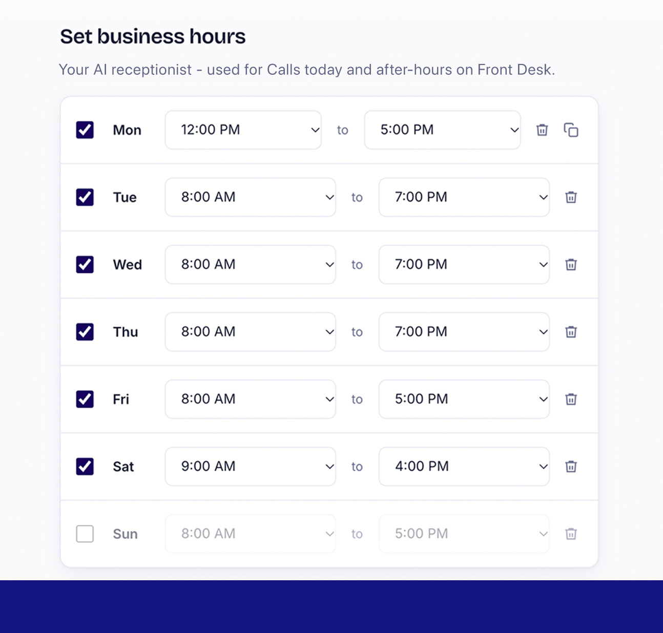 Smart Scheduling