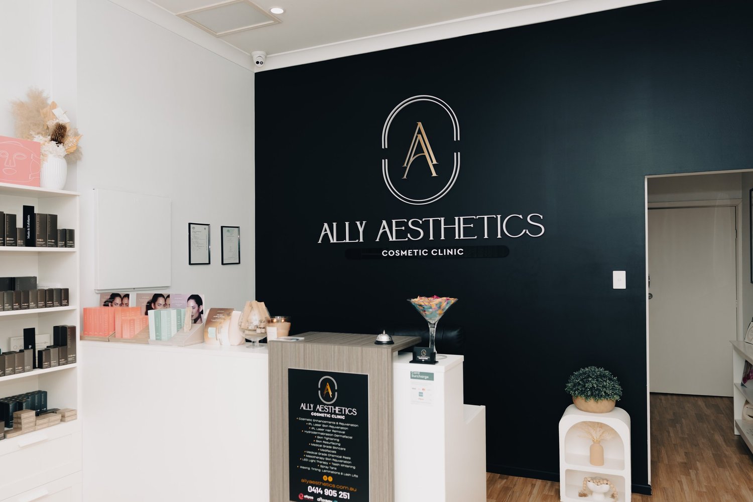 Ally Aesthetics clinic interior