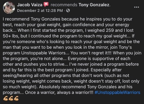 unstoppable warrior coaching program reviews
