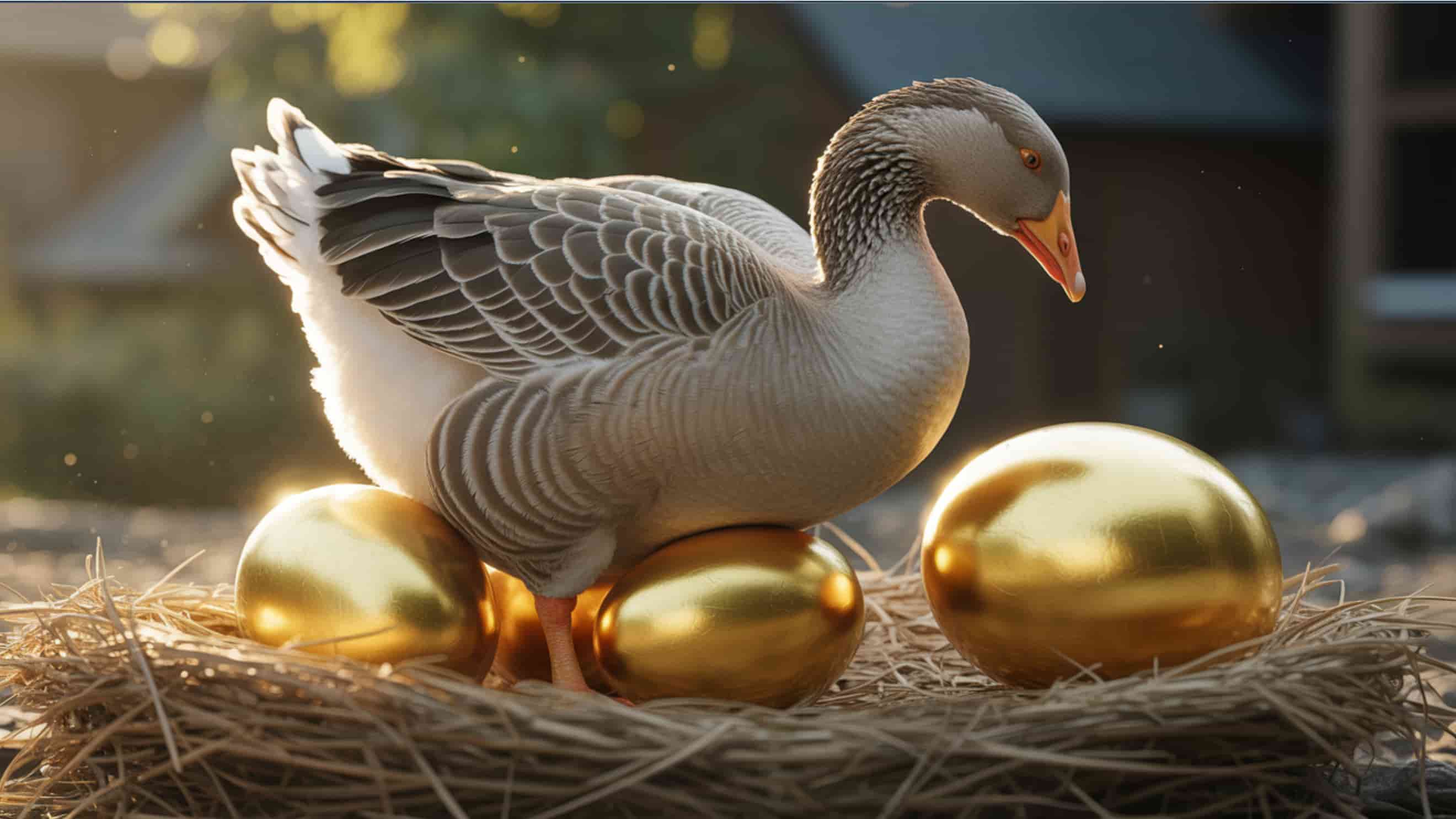 A goose that lays golden eggs