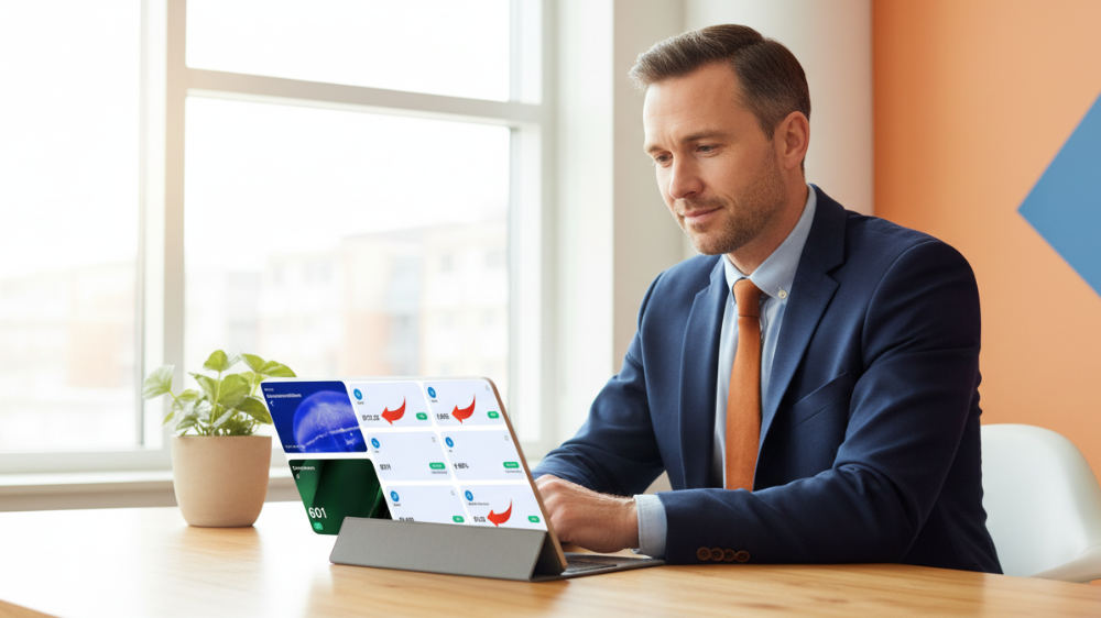 Sales manager tracking inside sales performance metrics