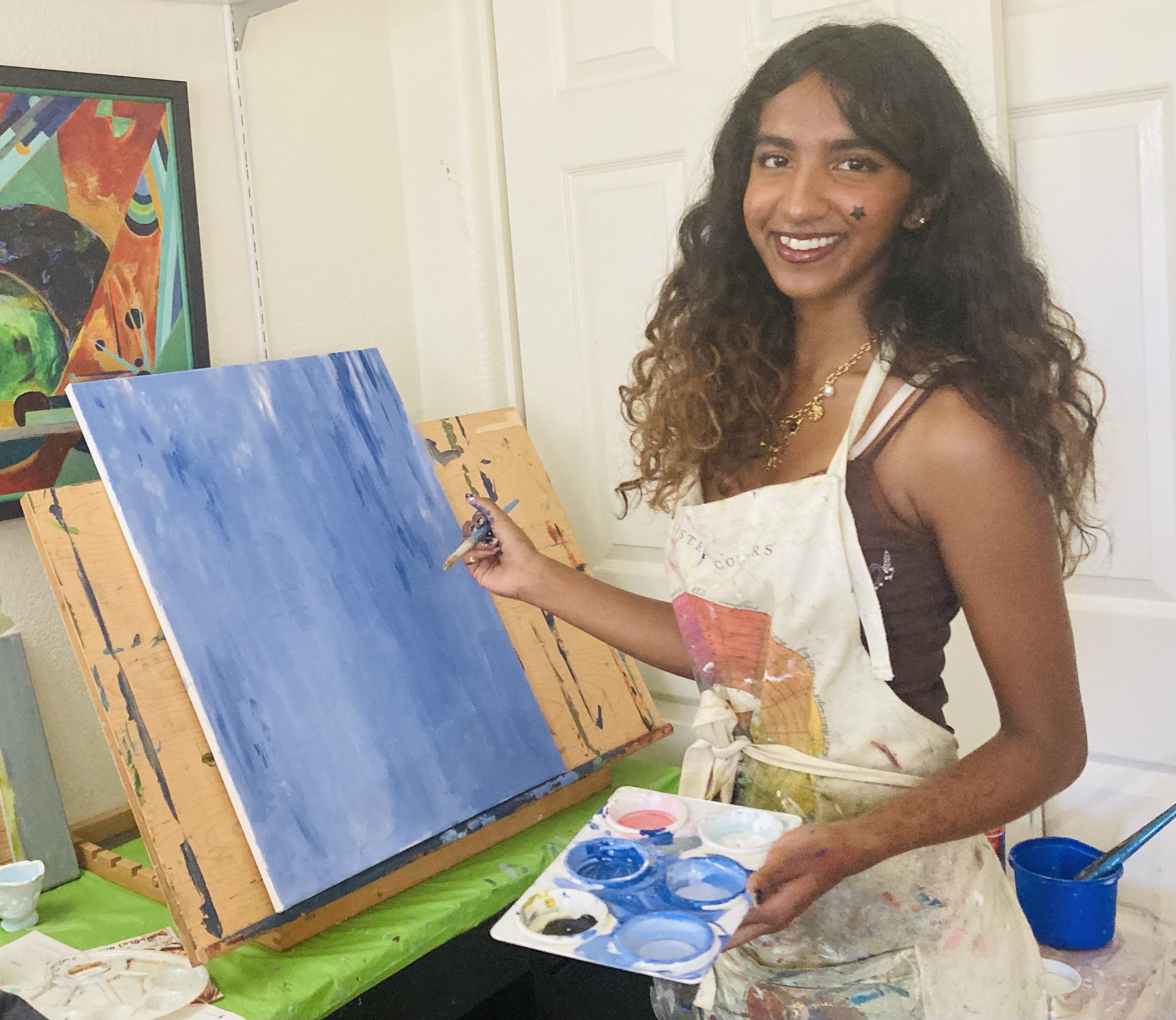 Children's art Ages 8-10 Mountain