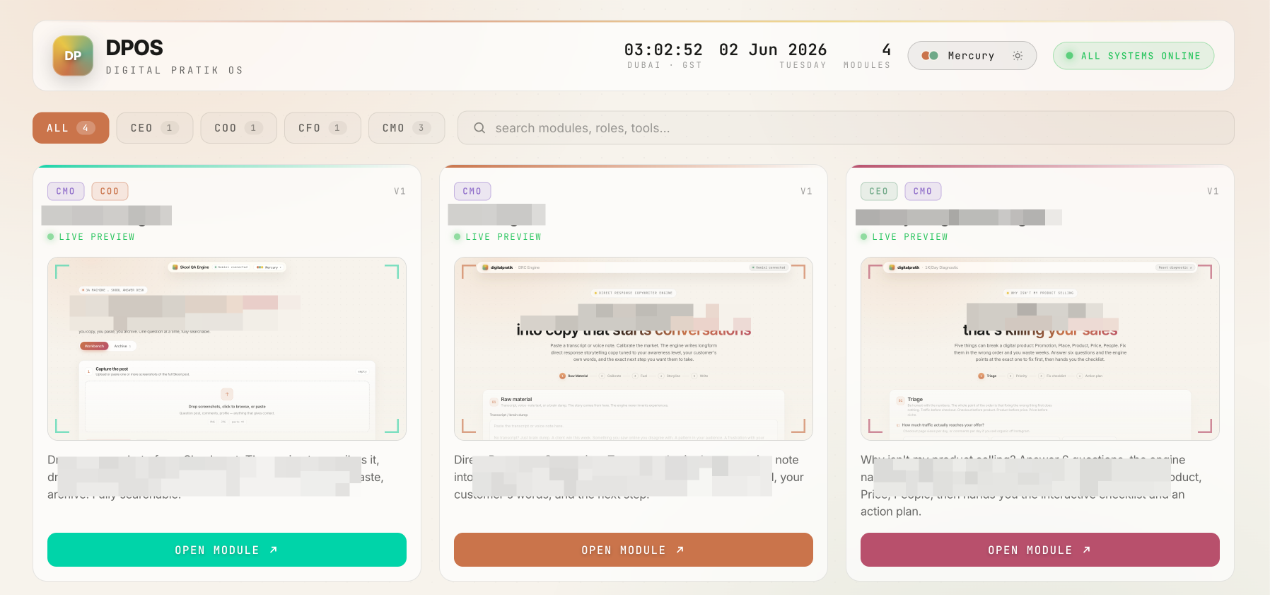 Founder AI OS for high ticket consultant built in Claude Cowork