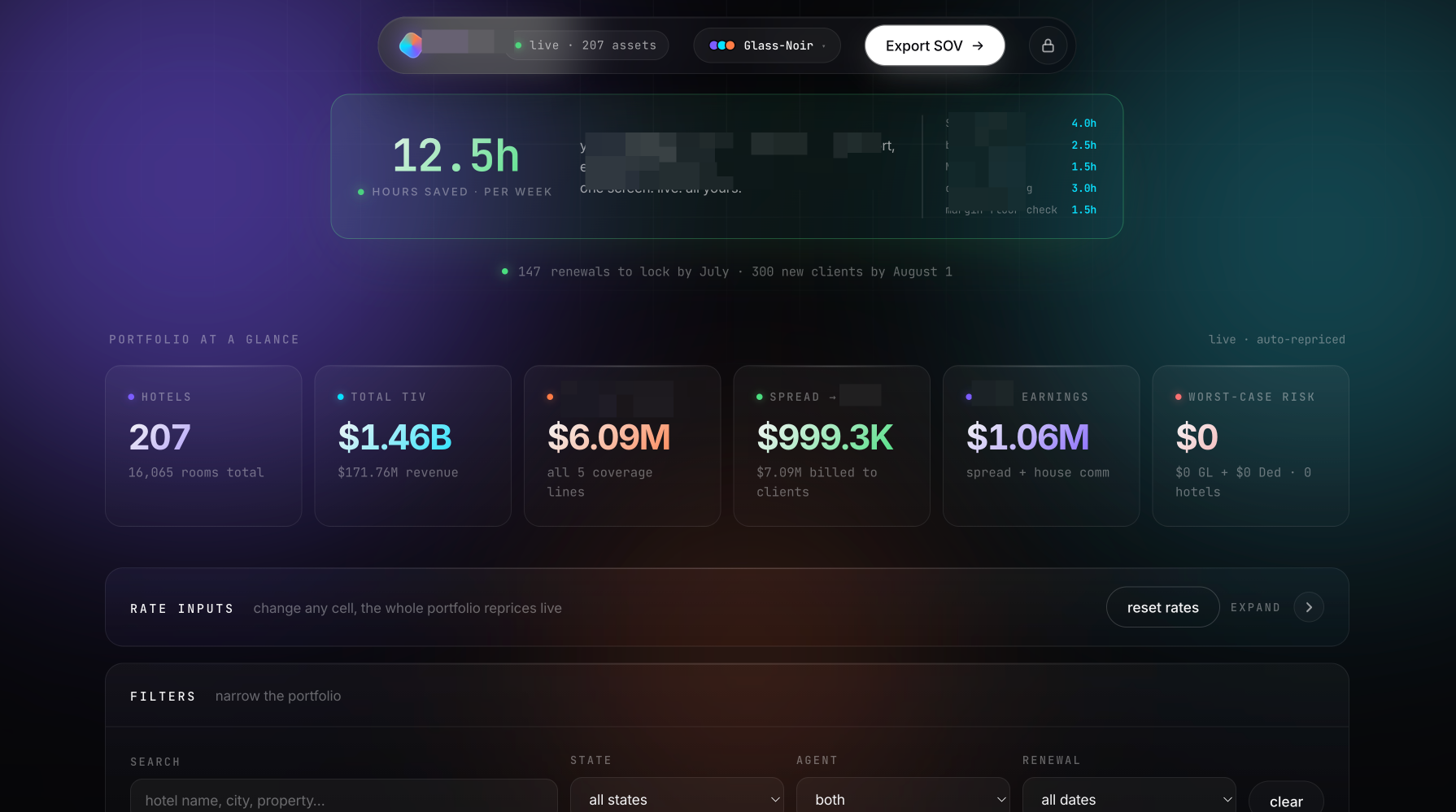 Economics engine for hospitality built in Claude Cowork