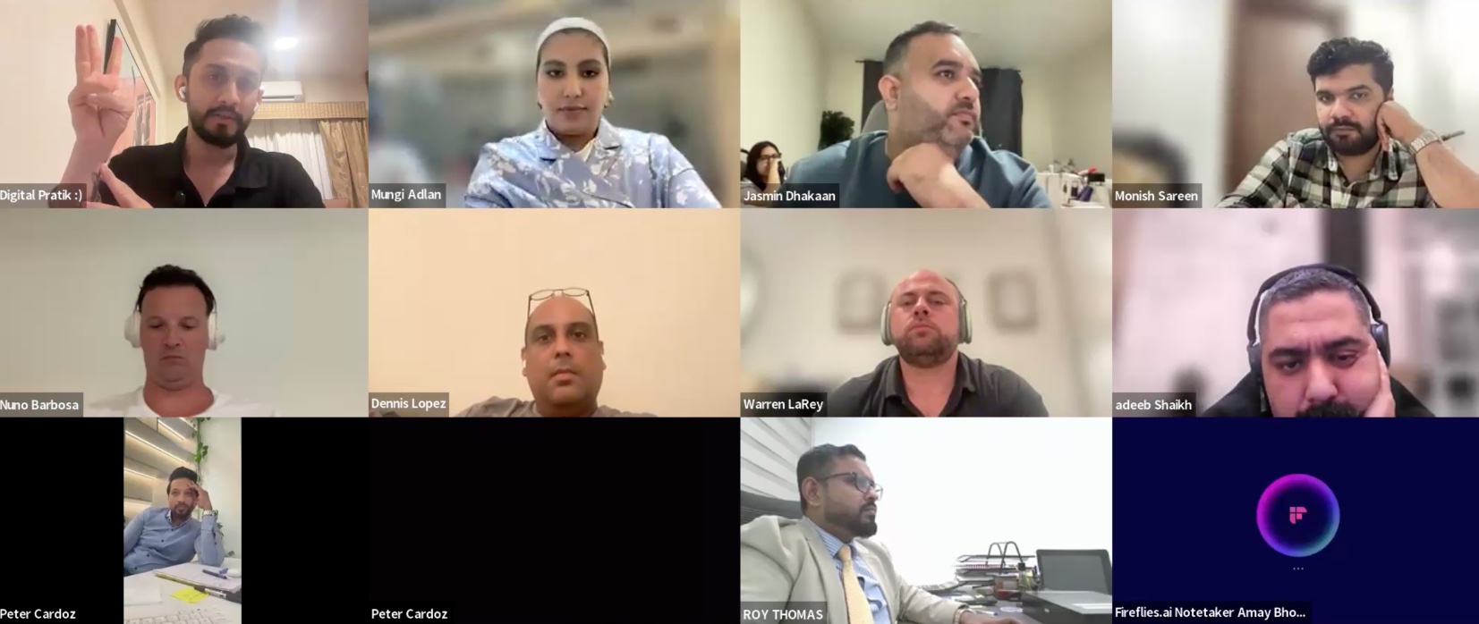 Founders, coaches and operators on a live Claude Cowork workshop