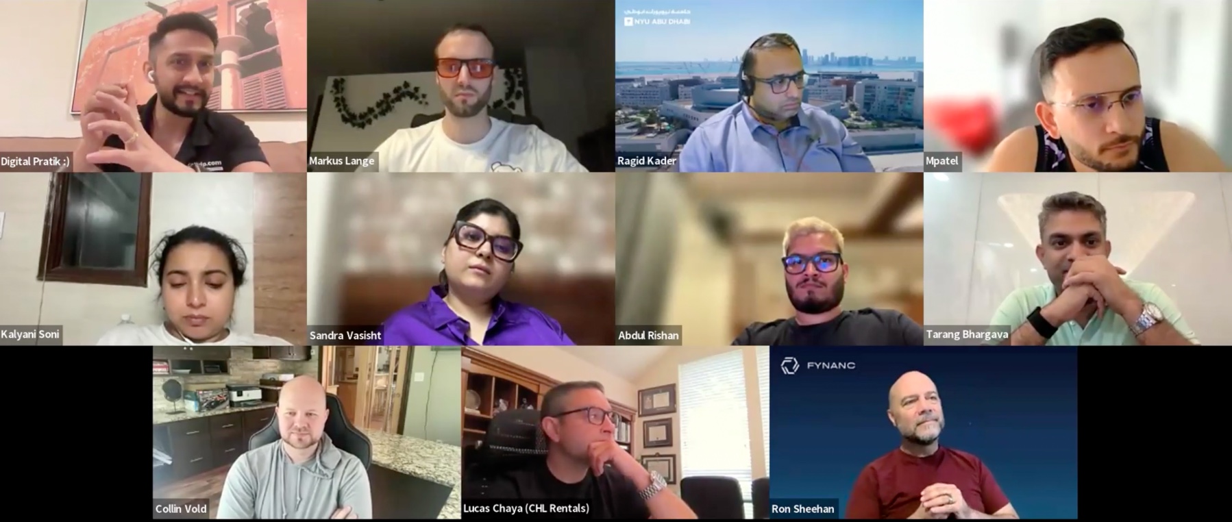 Live Claude Cowork workshop room with global attendees