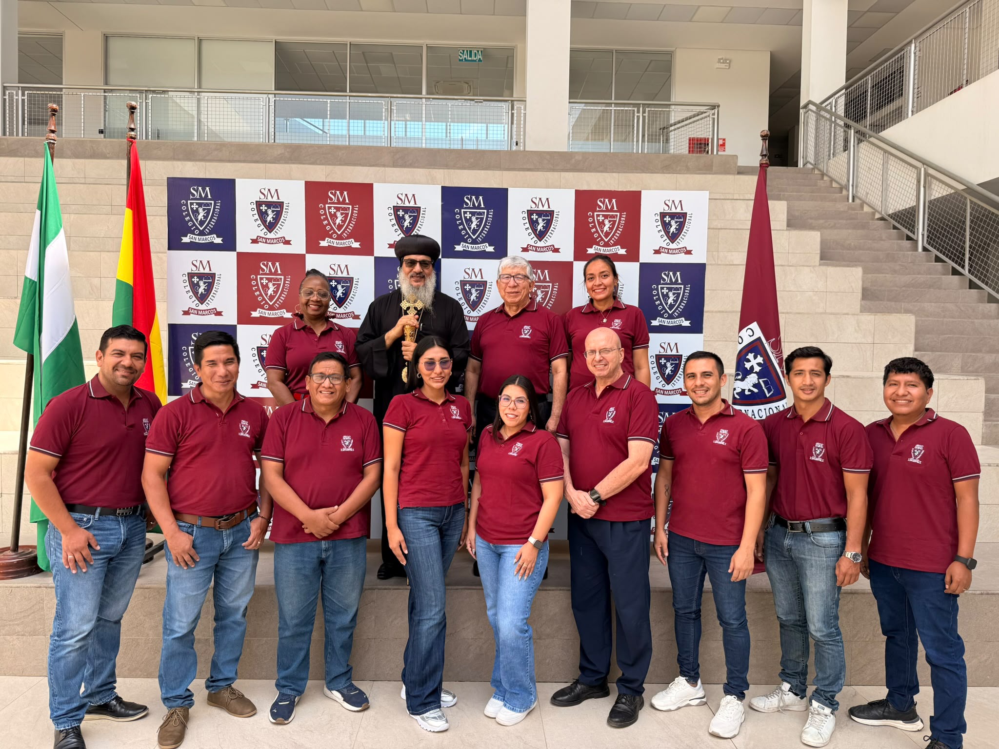 Plantel docente de secundaria del Colegio Internacional San Marcos